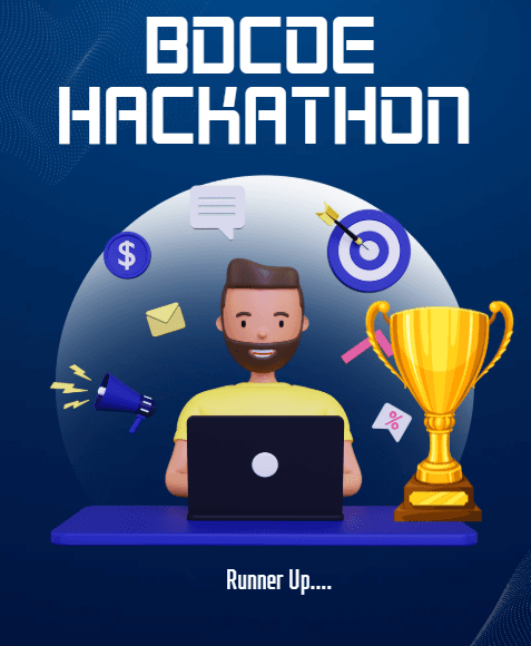 Runner-up in BDCE Hackathon 2K22